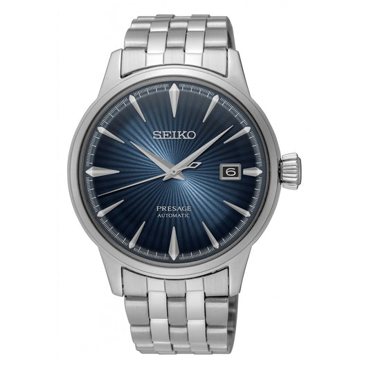 Gents Steel Presage Automatic Watch on Bracelet SRPB41J1