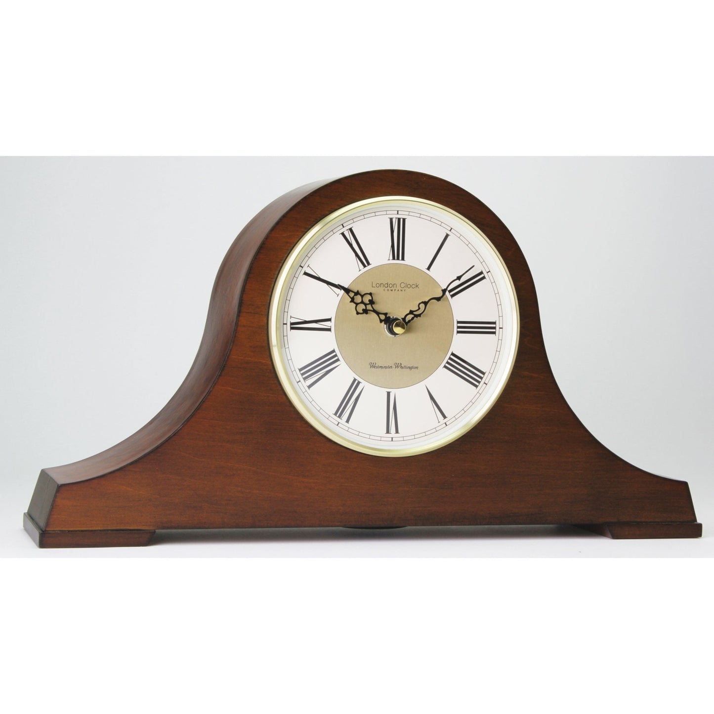 Wooden Napoleon Chiming Quartz Mantle Clock 07062
