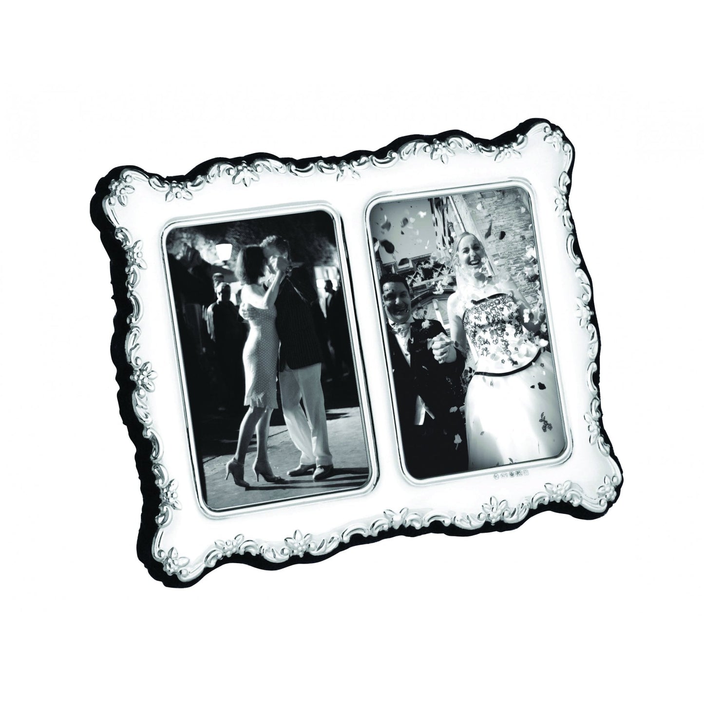 Sterling Silver Hallmarked Double Photo Frame BA108