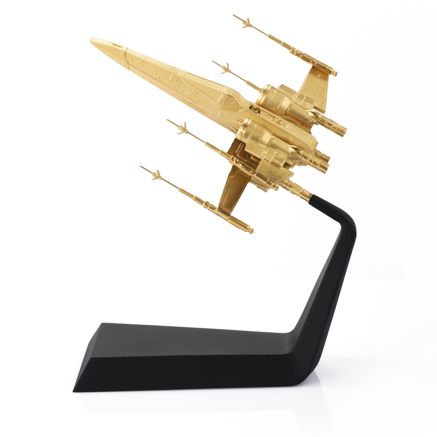 Star Wars X-Wing Starfighter Gold on Pewter 017931E