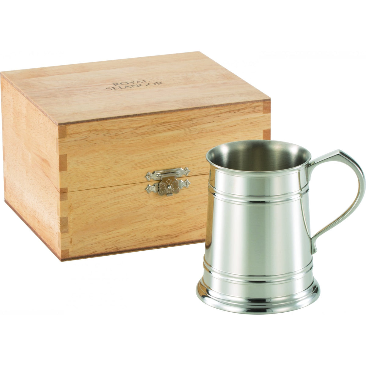 1 Pint Straignt Sided Pewter Tankard in Presentation Box 0E0277
