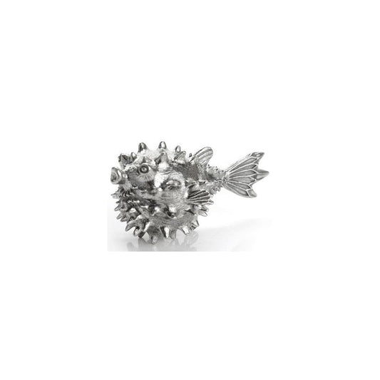 Pewter Wine Decanter Aerator Pufferfish Royal Selangor 014643R