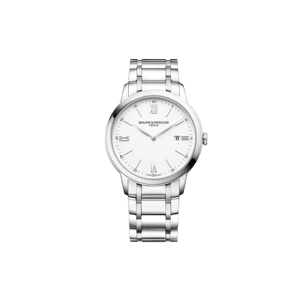 Gents Stainless Steel Quartz Watch on Bracelet, Date 10526