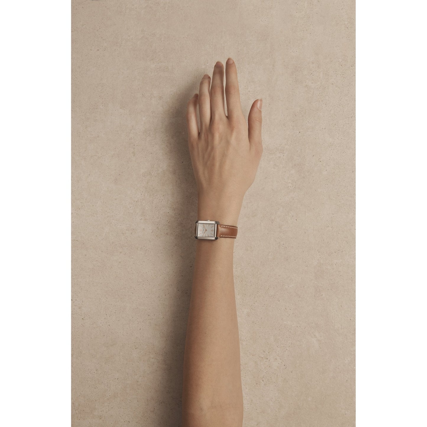 Ladies Stainless Steel Quartz Watch on Strap Hampton 10472