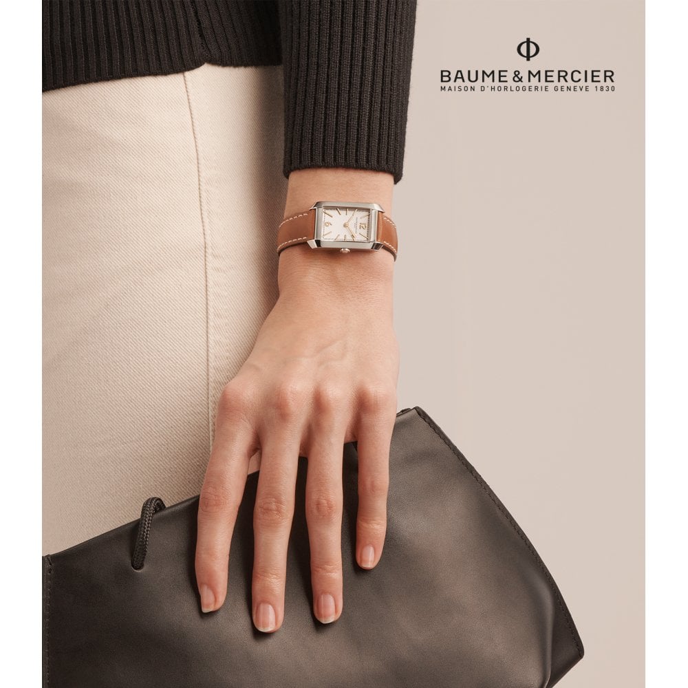 Ladies Stainless Steel Quartz Watch on Strap Hampton 10472