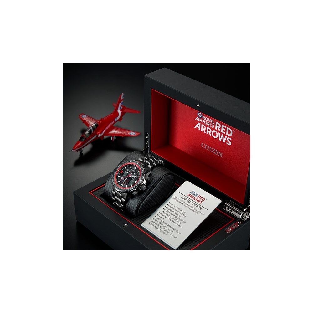 Citizen Red Arrows Skyhawk Atomic Time Bracelet Watch JY8087-51E