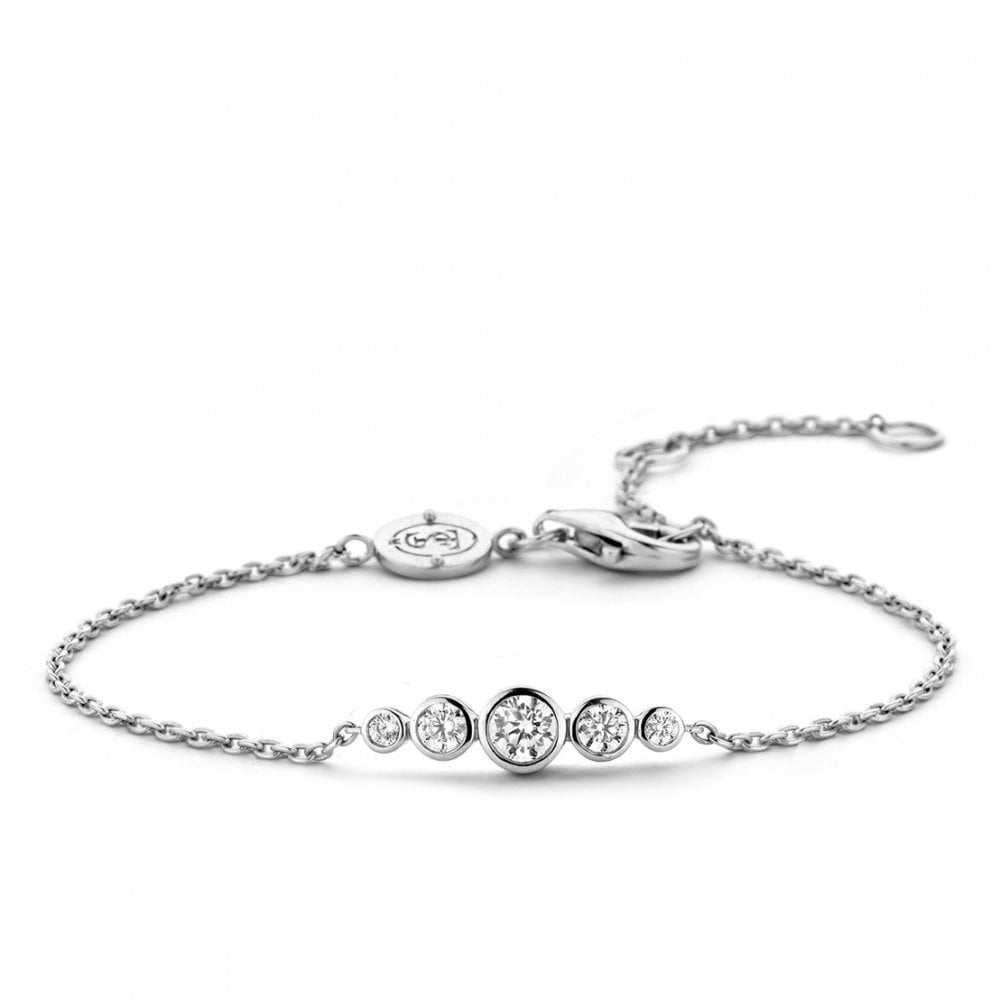 Ti Sento Milano Sterling Silver Cubic Zirconia Bracelet 2887ZI