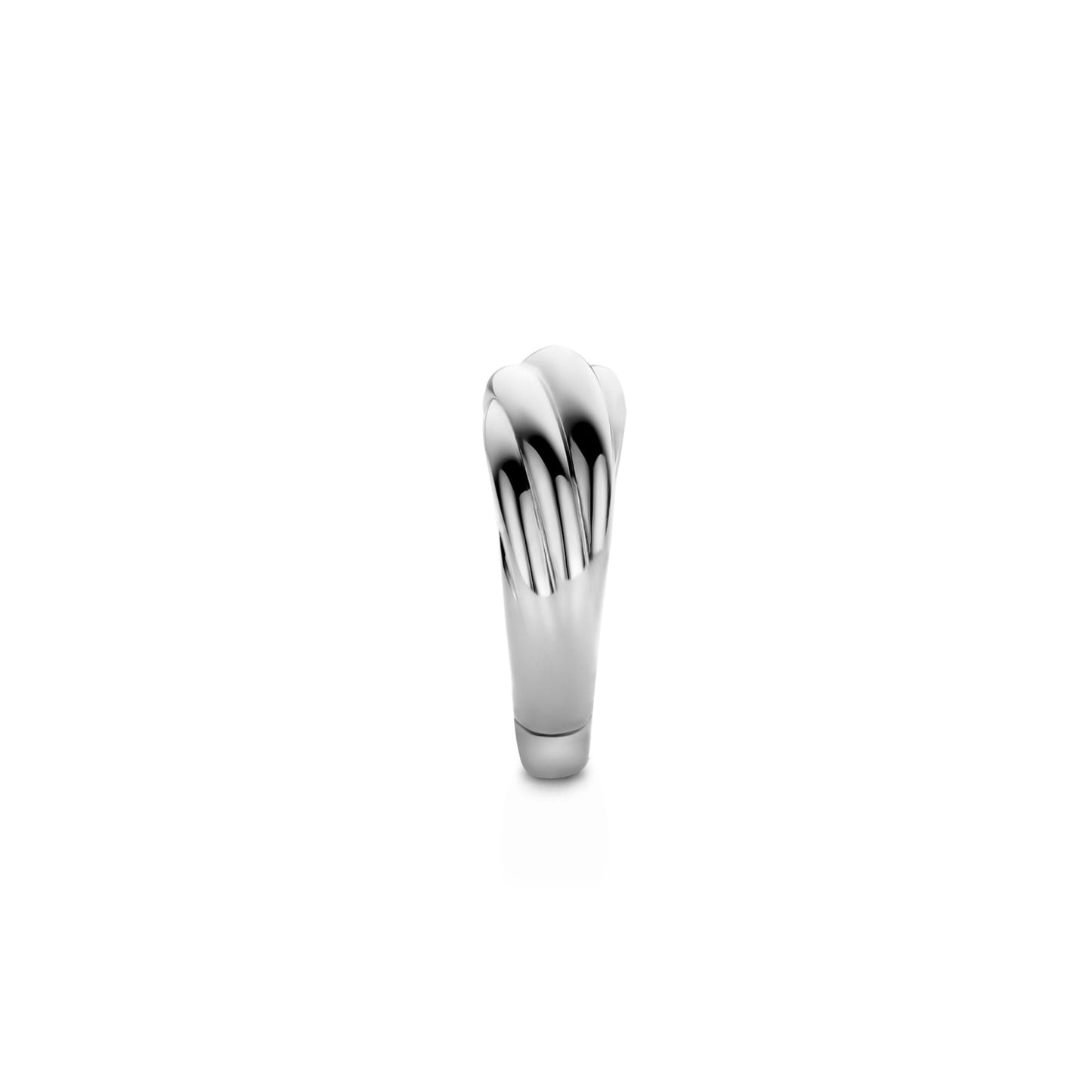 Ti Sento Milano Sterling Silver Twisted Ring 12239SI/54