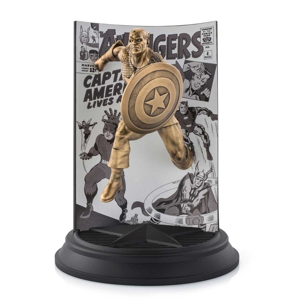 Limited Edition Gilt Captain America The Avengers 0179020E