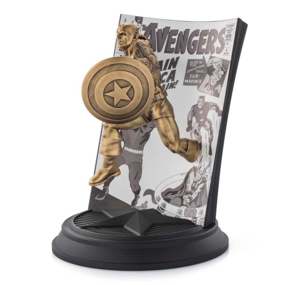 Limited Edition Gilt Captain America The Avengers 0179020E