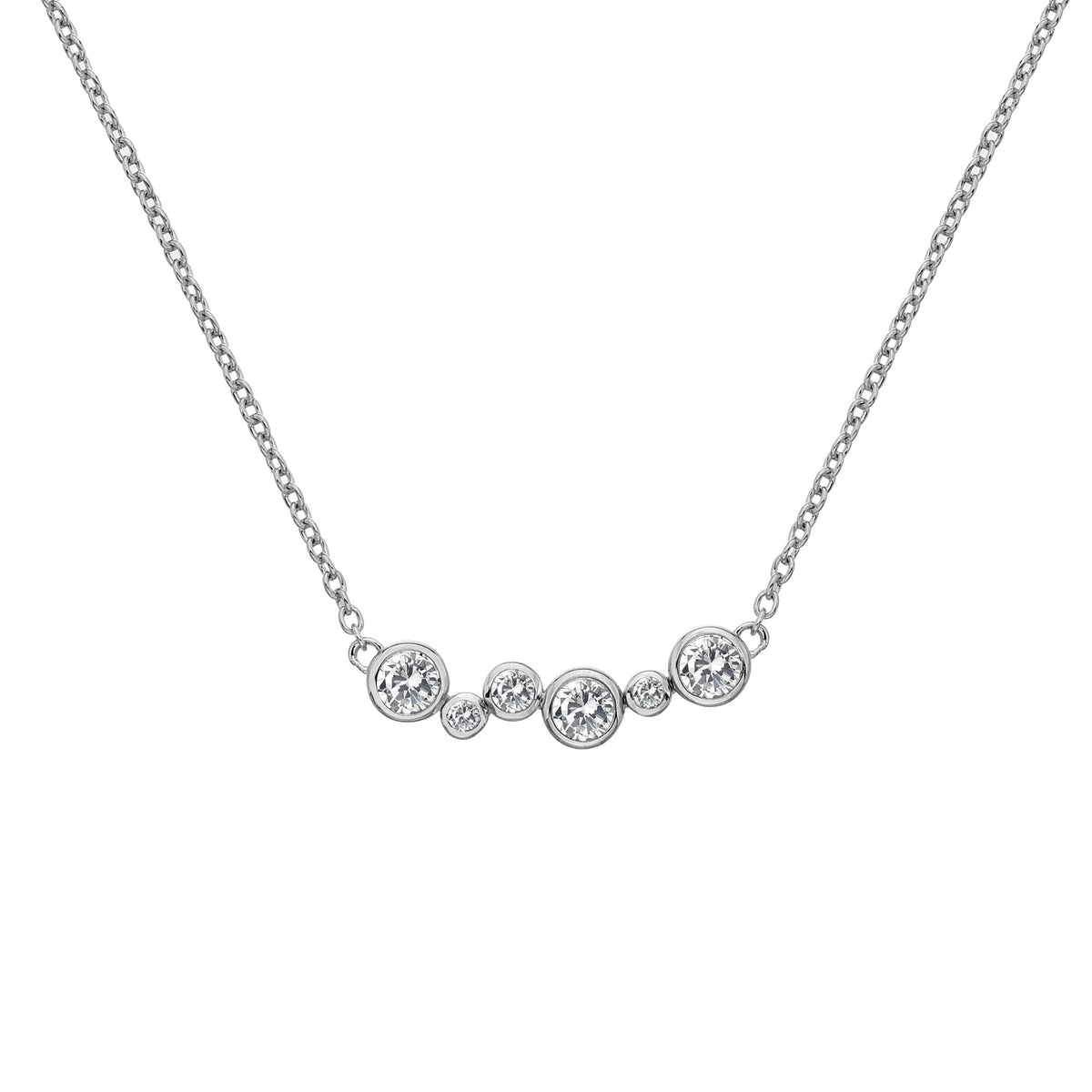 Hot Diamonds Sterling Silver Tender Necklace DN147