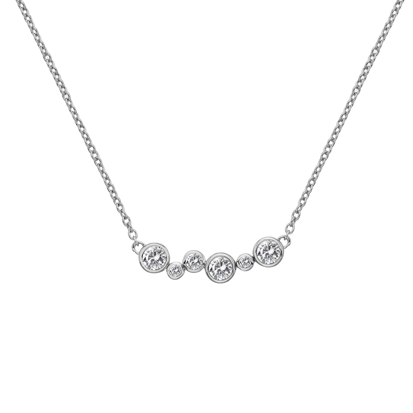 Hot Diamonds Sterling Silver Tender Necklace DN147