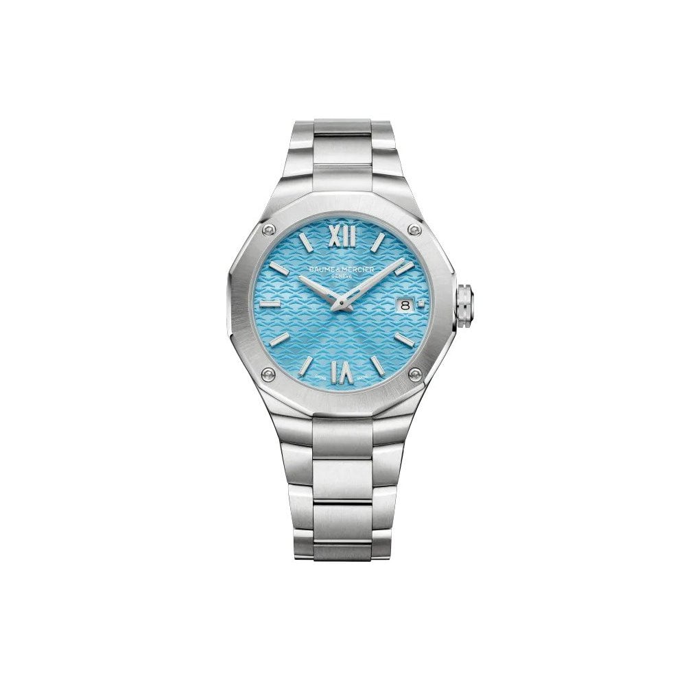 Ladies Steel Quartz Watch on Bracelet with Date Riviera 10612