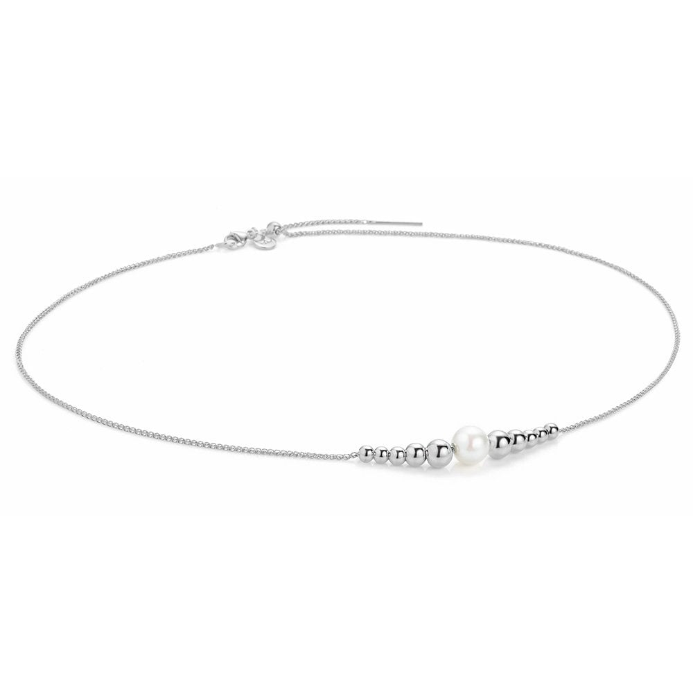 Jersey Pearl Sterling Silver Coast Pearl Necklace 1797275