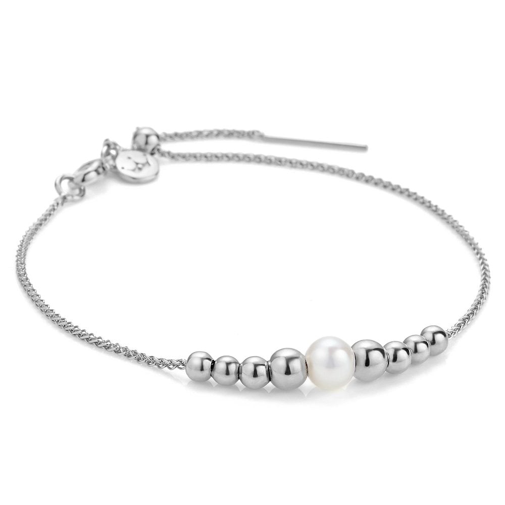 Jersey Pearl Sterling Silver Coast Pearl Bracelet 1797305