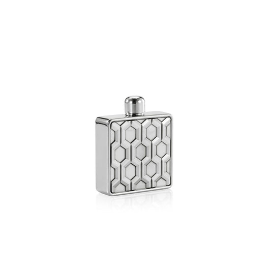 Pewter Hip Flask Hexagonal 012701R