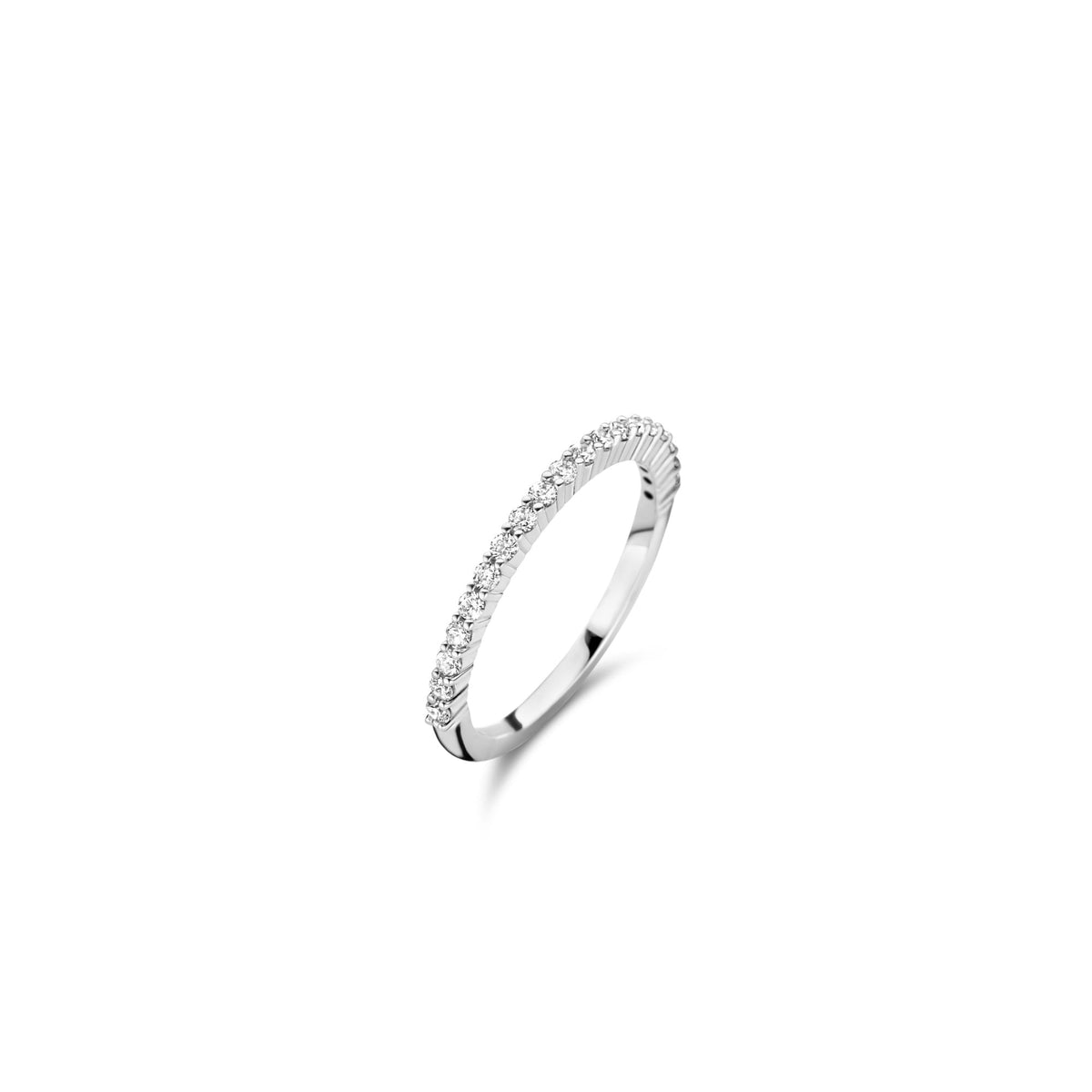 Ti Sento Sterling Silver CZ Ring 12268ZI