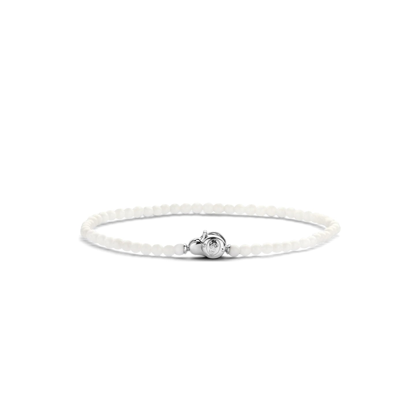 Ti Sento Sterling Silver White Agate Bracelet 2965WA