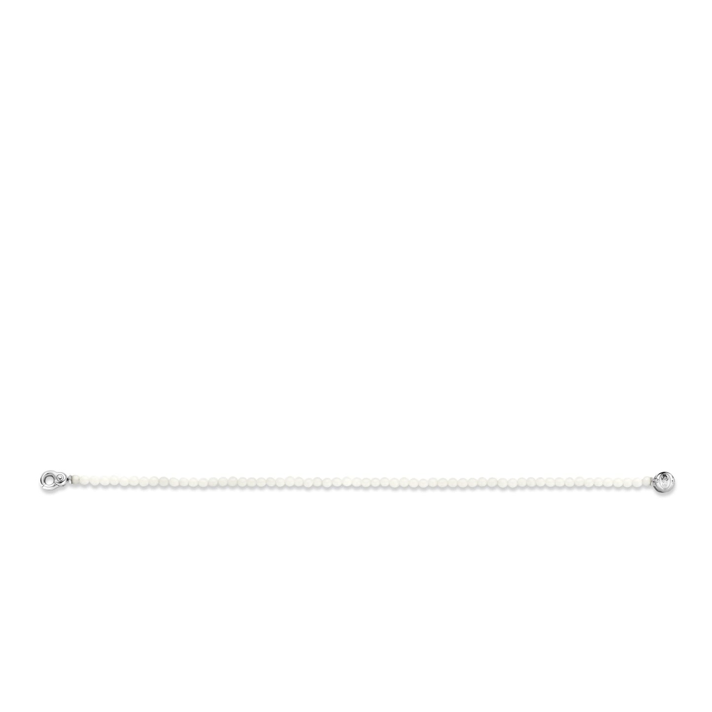 Ti Sento Sterling Silver White Agate Bracelet 2965WA