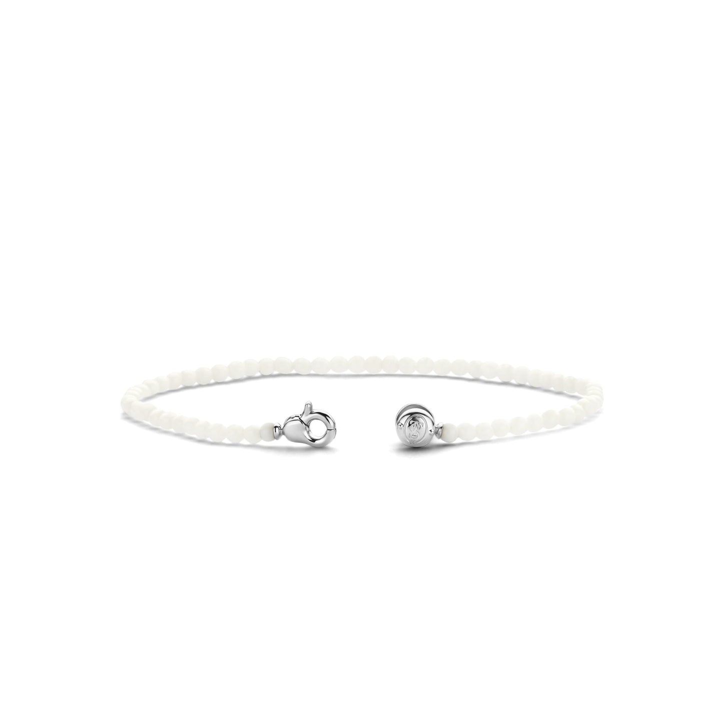 Ti Sento Sterling Silver White Agate Bracelet 2965WA