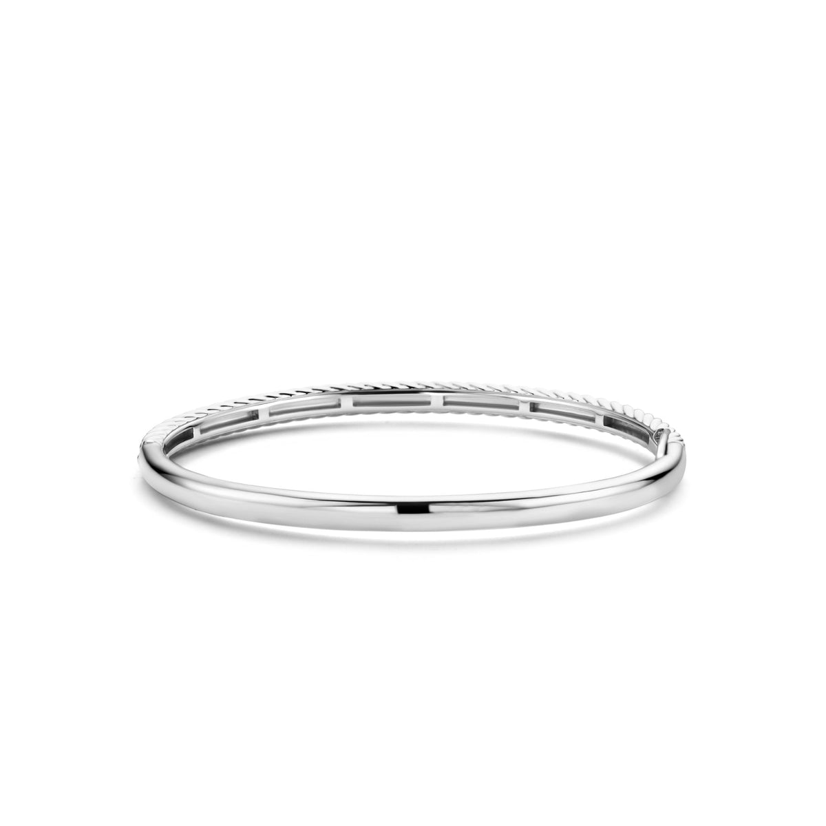 Ti Sento Sterling Silver Braided Bangle 2992SI