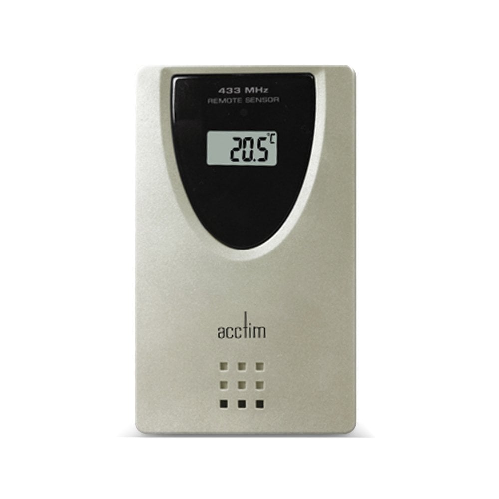 LCD Weather Station Clock - Temperature & Humidity Neige 16183