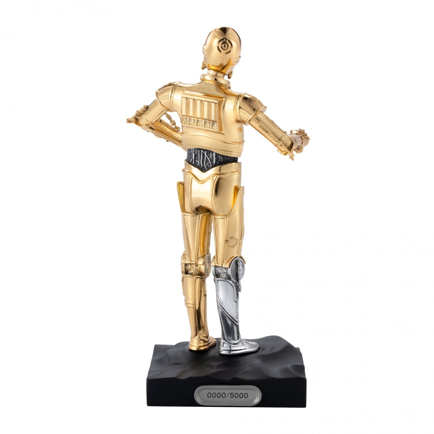 Star Wars C-3PO Gold on Pewter Figurine 017927E
