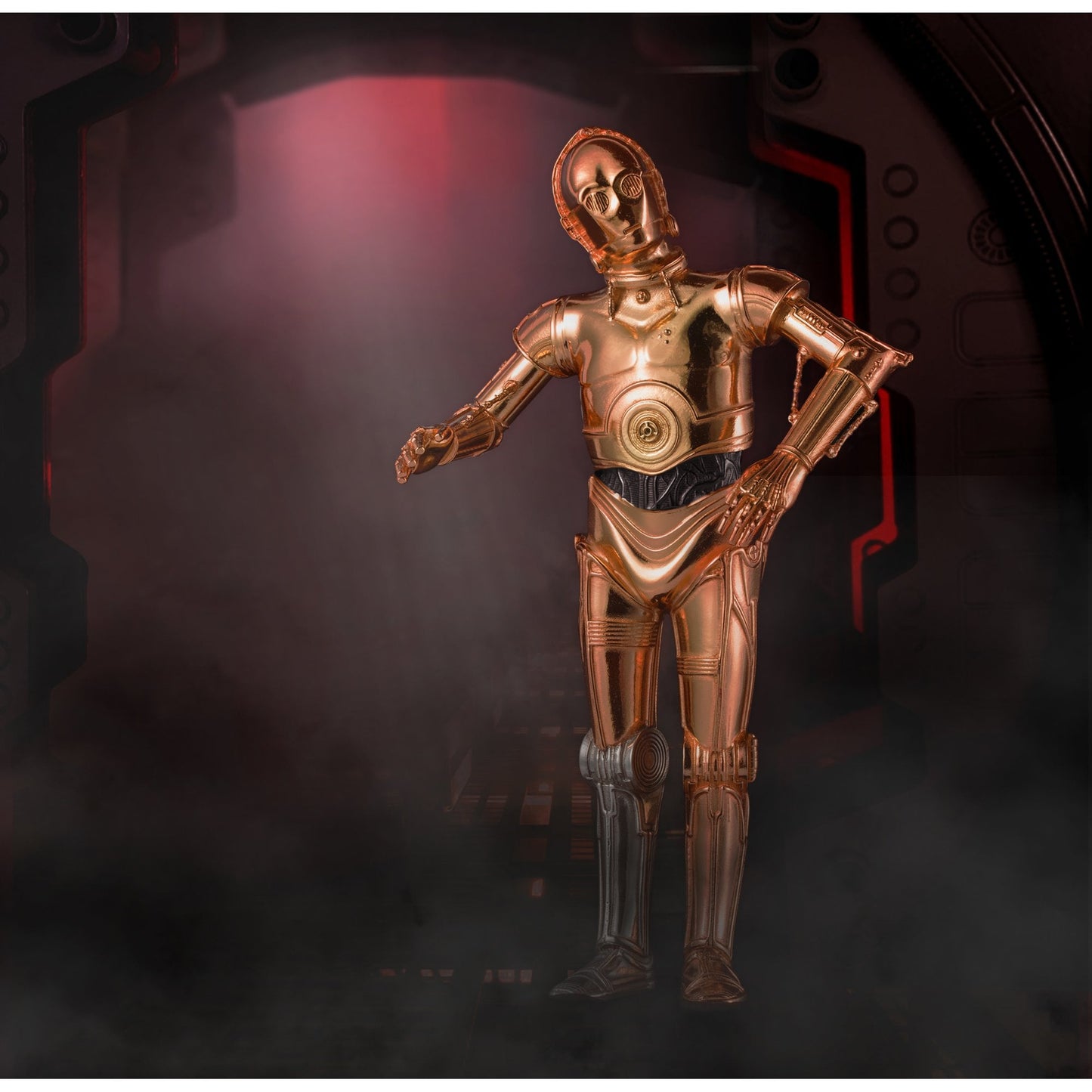 Star Wars C-3PO Gold on Pewter Figurine 017927E