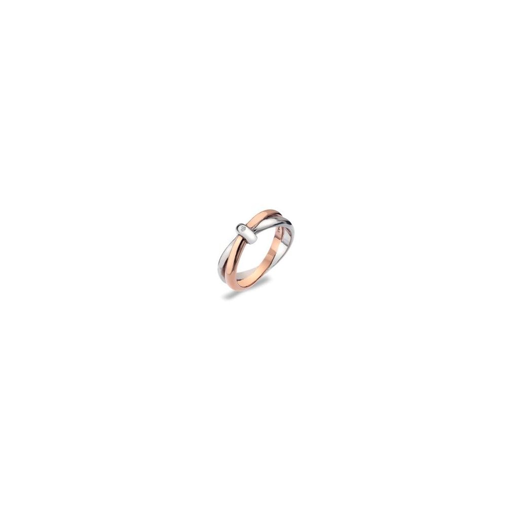 Ladies Sterling Silver Diamond Ring 'Eternal' DR112