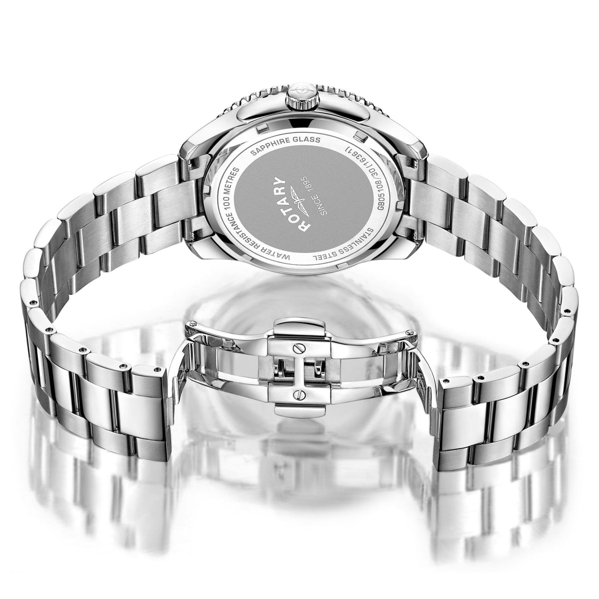 Gents Steel GMT Quartz Watch on Bracelet Henley GB05108/30