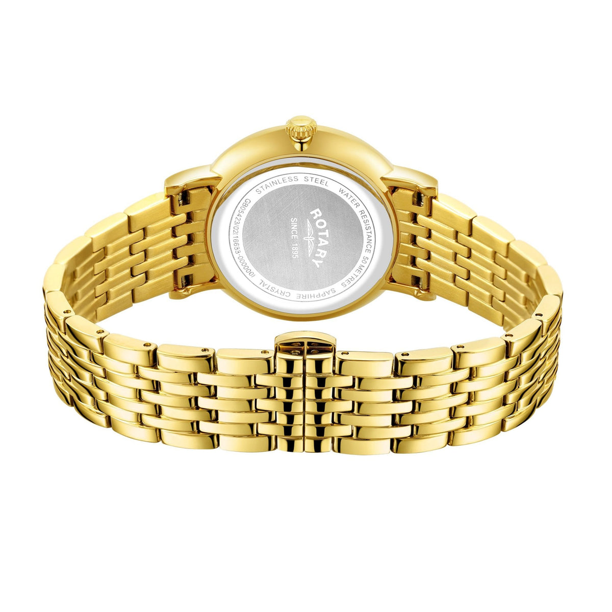 Gents Gold Tone Quartz Watch on Bracelet Windsor GB05423/02