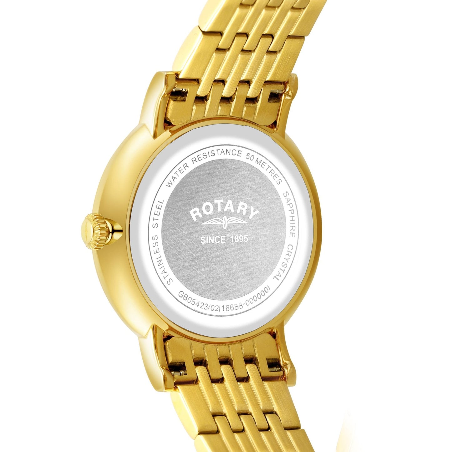Gents Gold Tone Quartz Watch on Bracelet Windsor GB05423/02