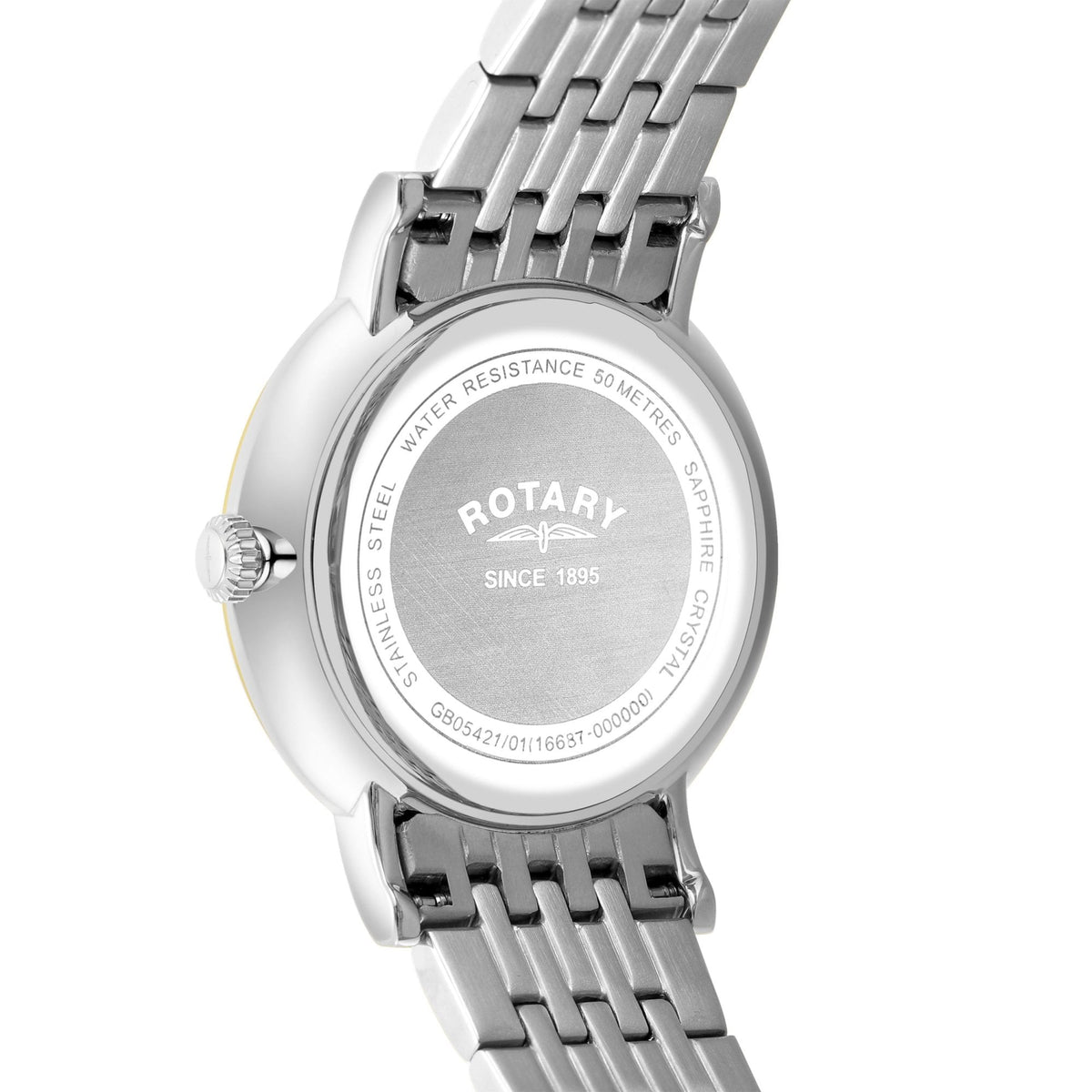 Gents Two Tone Battery Watch on Bracelet Windsor GB05421/01