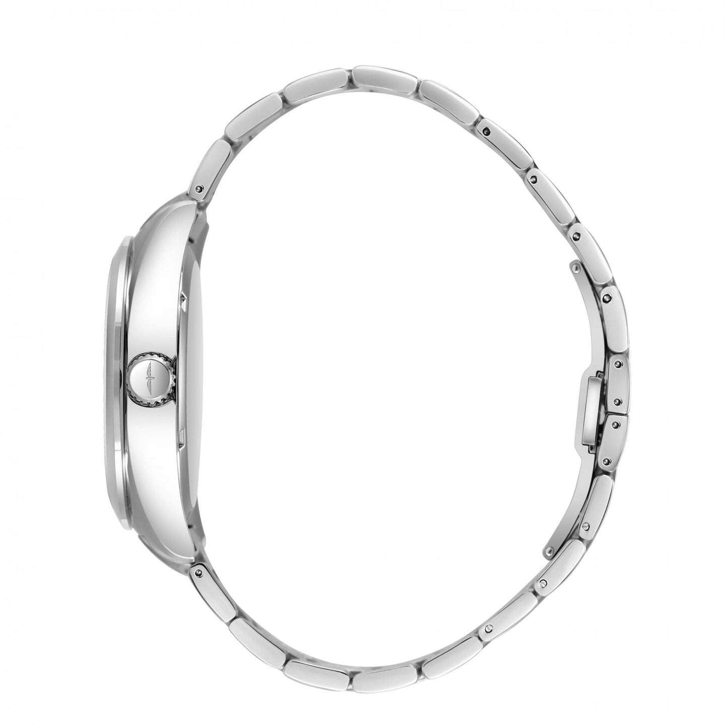 Unisex Steel Battery Watch on Bracelet with Date LB05180/04