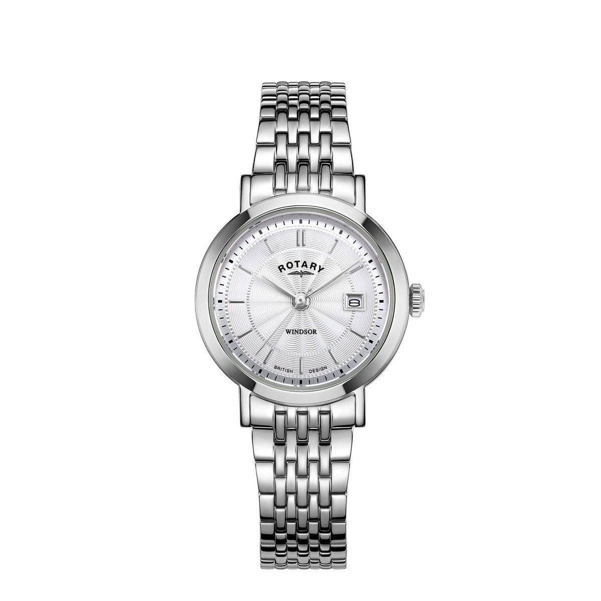 Ladies Steel Quartz Watch with Date on Bracelet LB05420/02