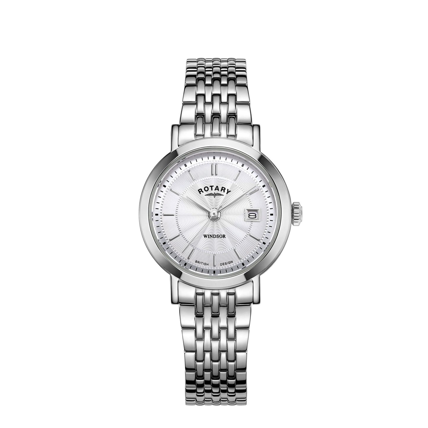 Ladies Steel Quartz Watch with Date on Bracelet LB05420/02
