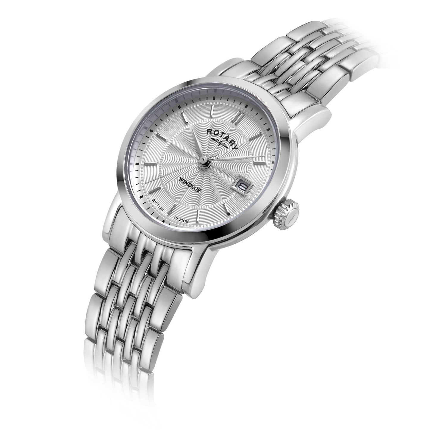 Ladies Steel Quartz Watch with Date on Bracelet LB05420/02