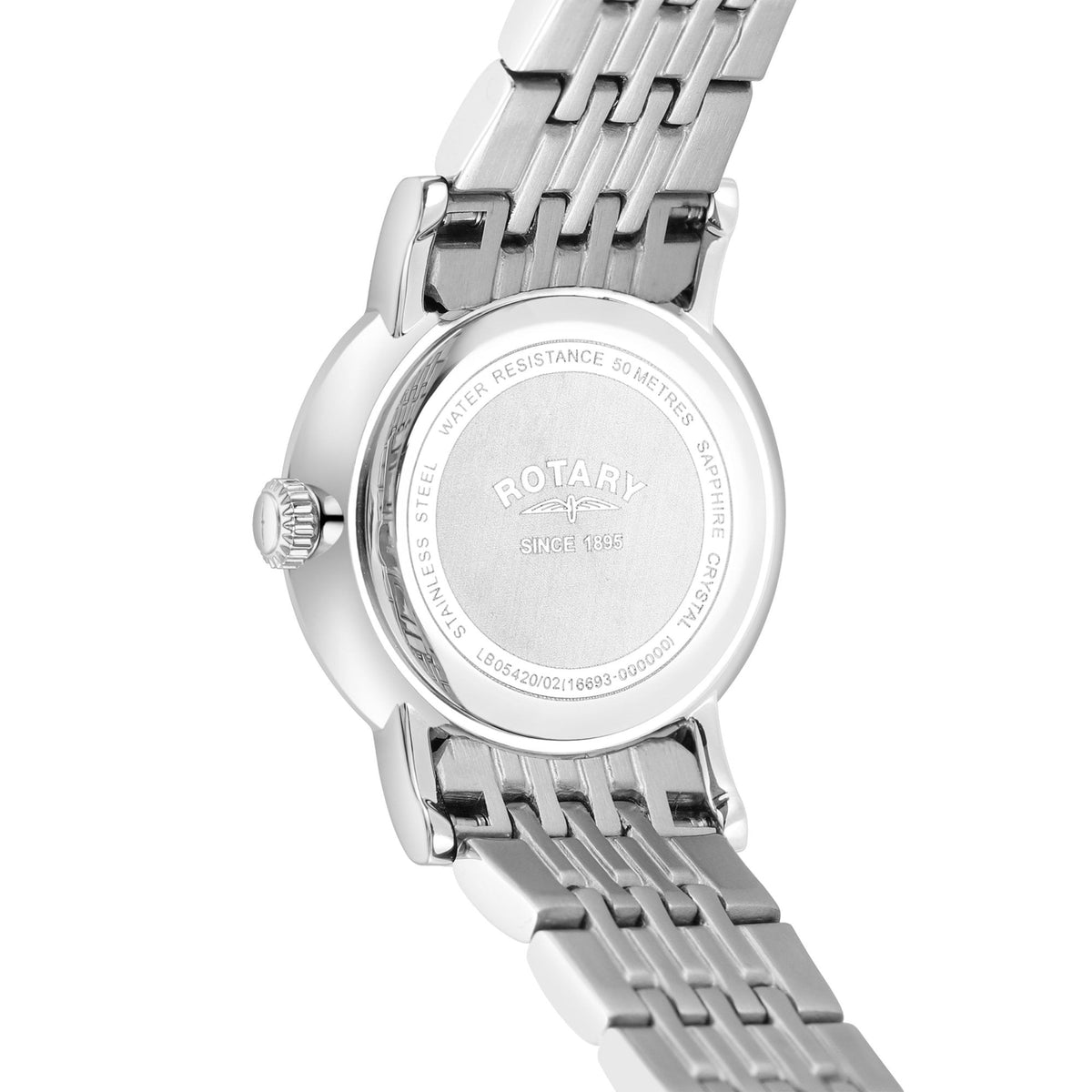 Ladies Steel Quartz Watch with Date on Bracelet LB05420/02