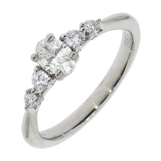 Platinum Ladies Diamond Engagement Ring with Certificate