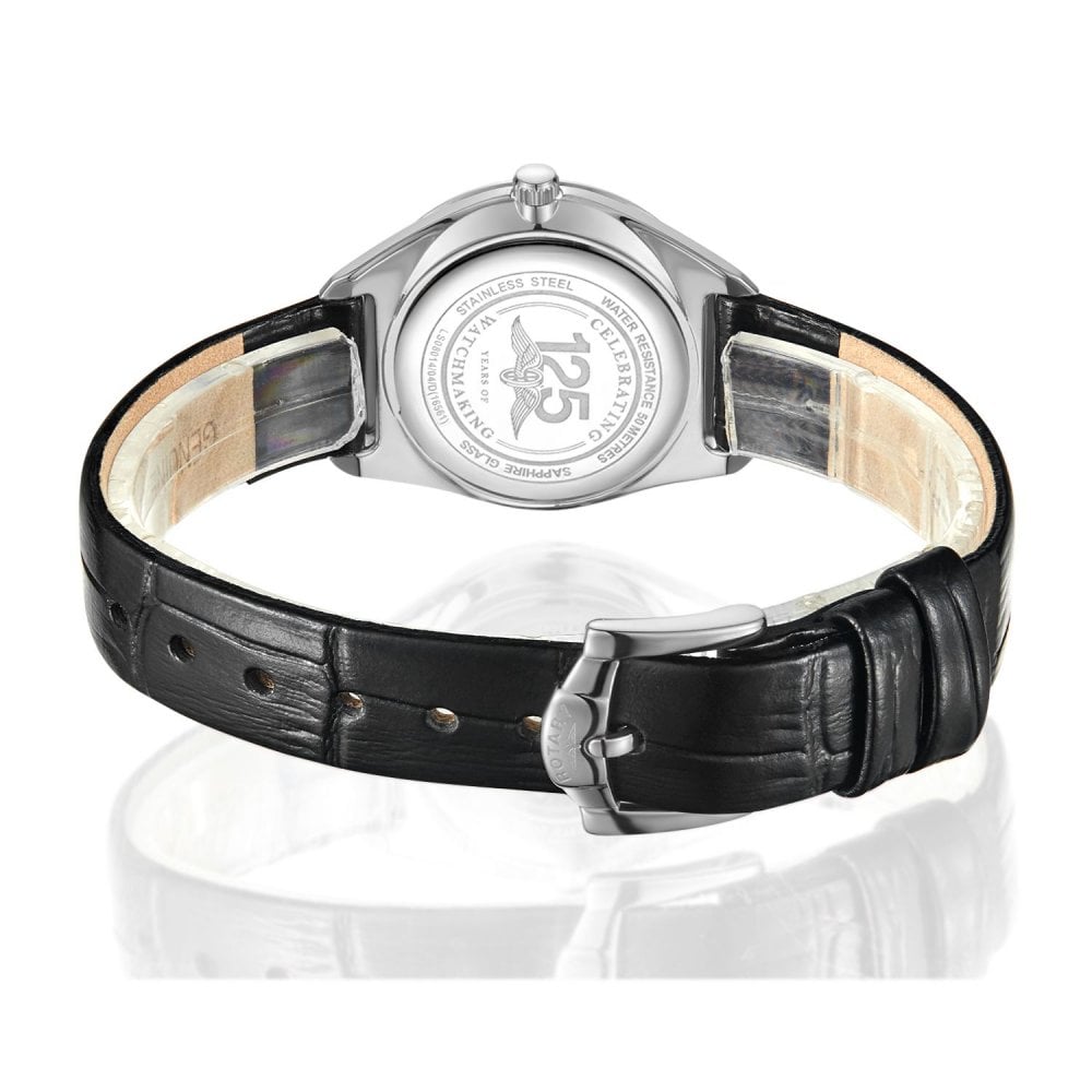 Ladies Steel Ultra Slim Battery Watch on Strap LS08010/01