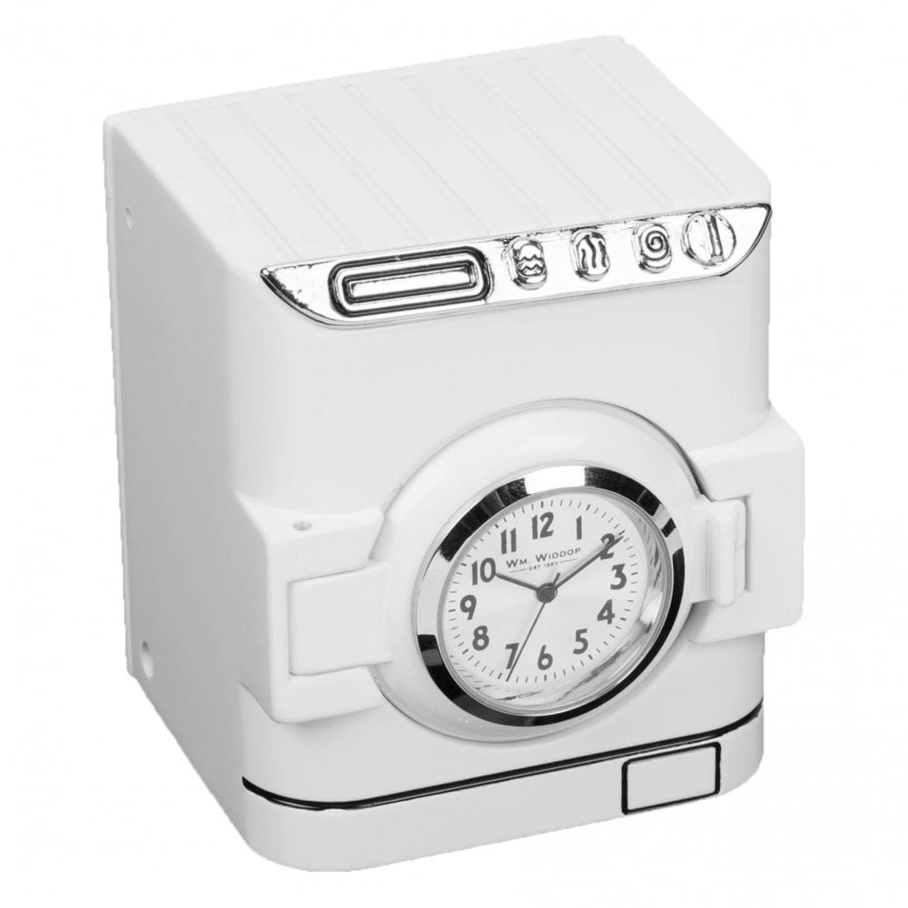 Novelty Washing Machine Miniature Quartz Mantel Clock 9707