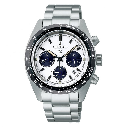 Gents Seiko Solar Chronograph Stainless Steel Watch SSC813P1