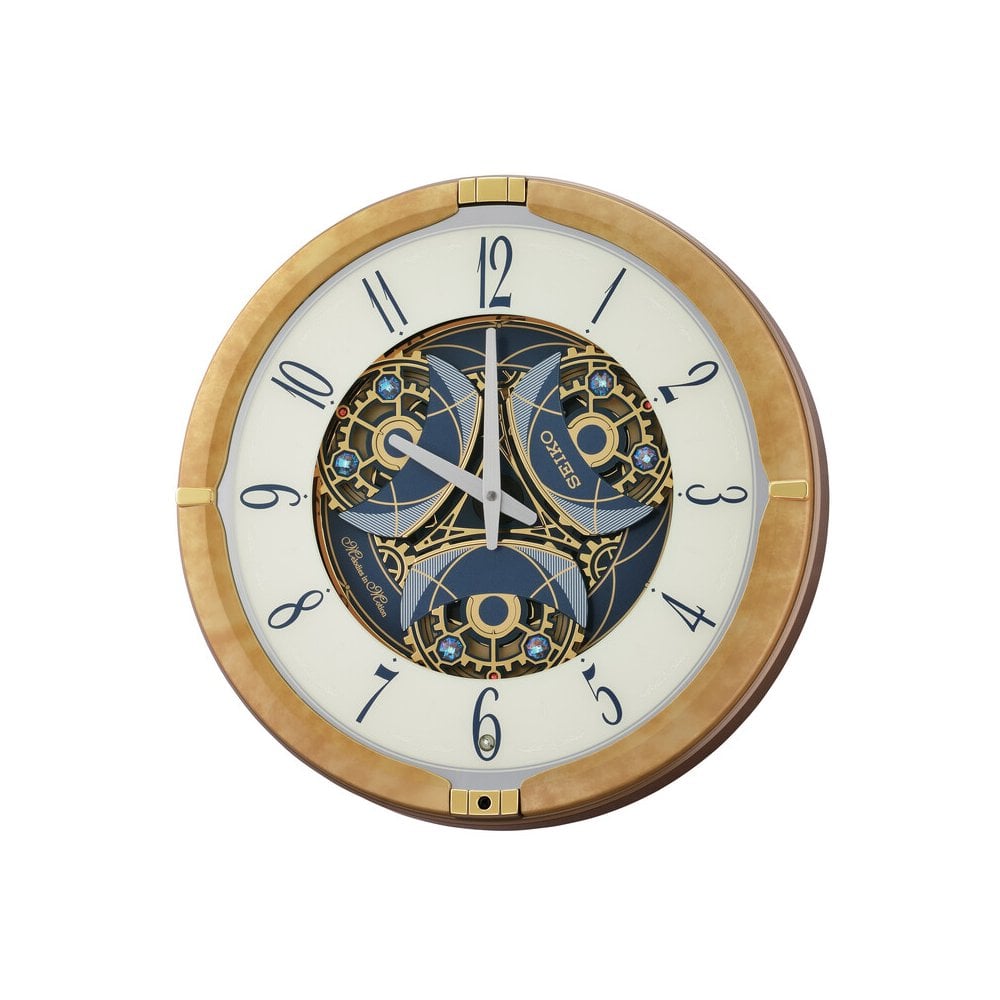 Melody in Motion Musical Quartz Wall Clock QXM387G