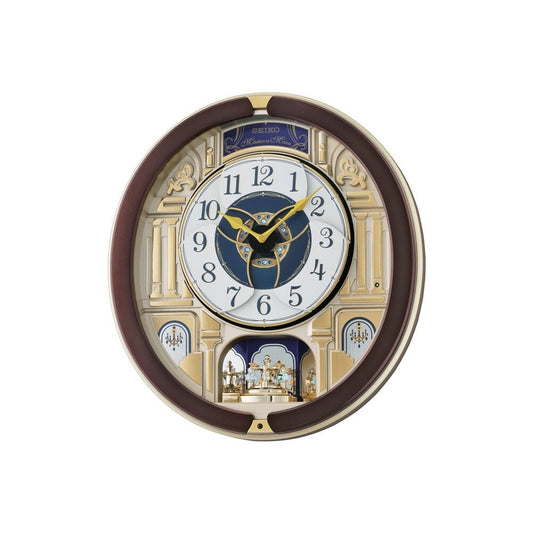 Melodies in Motion Musical Quartz Wall Clock QXM356B