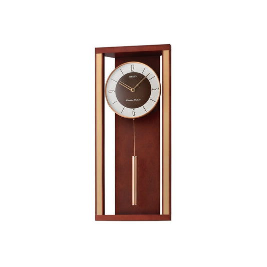 Wooden Quartz Westminster Chime Pendulum Wall Clock QXH068Z