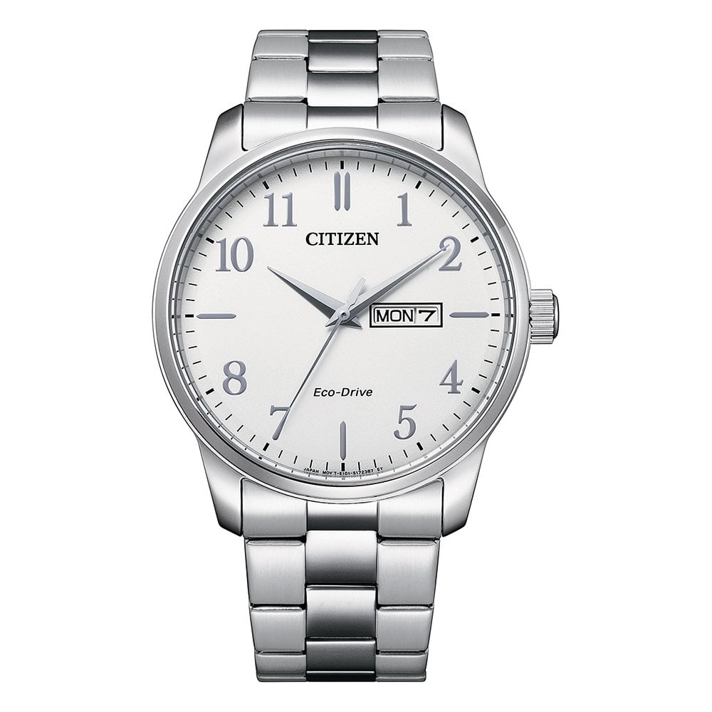 Gents Stainless Steel Eco-Drive Watch on Bracelet  BM8550-81A