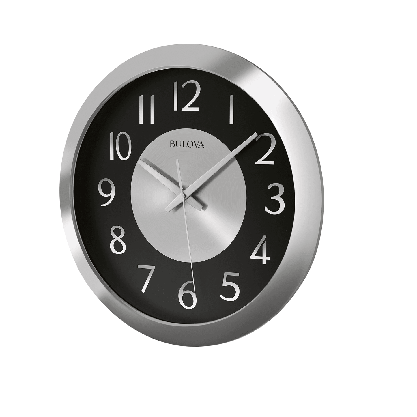Bulova Wall Clock Bluetooth Wireless Stereo Speaker System C4837