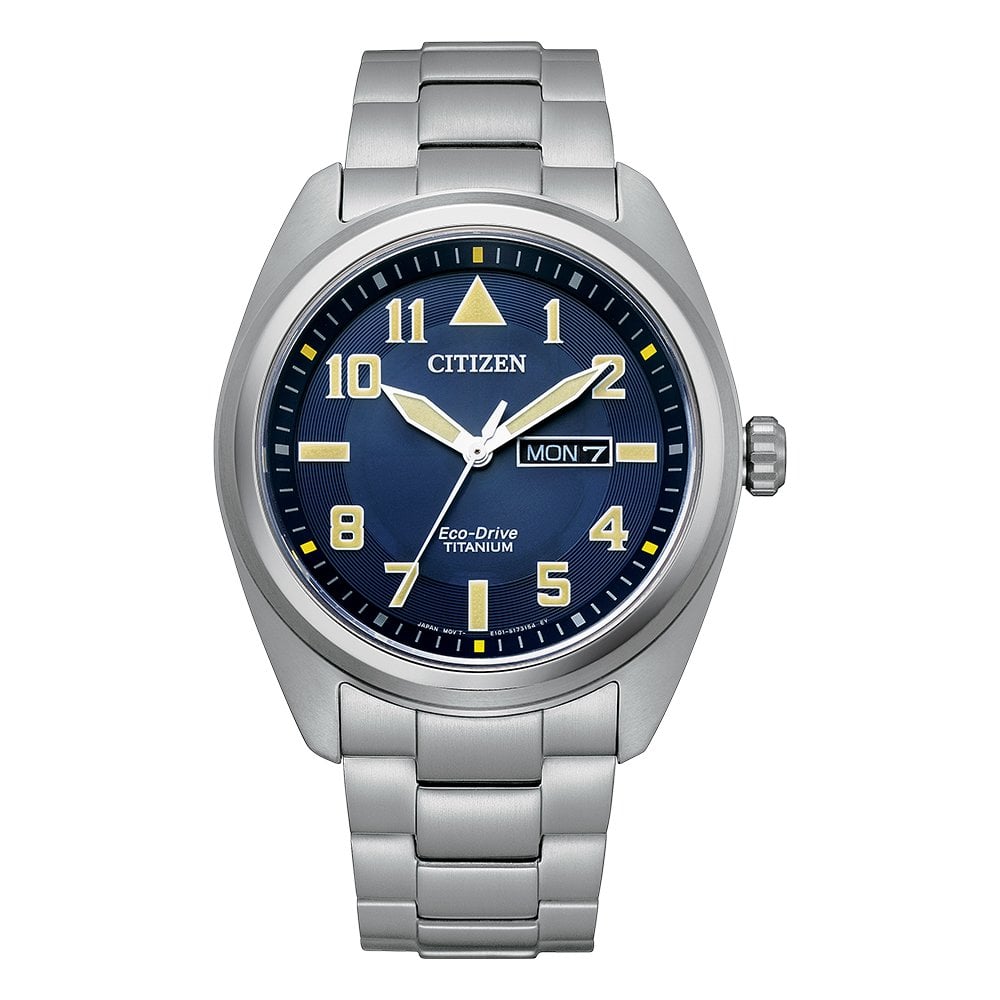 Gents Super Titanium Eco-Drive Watch on Bracelet BM8560-88L