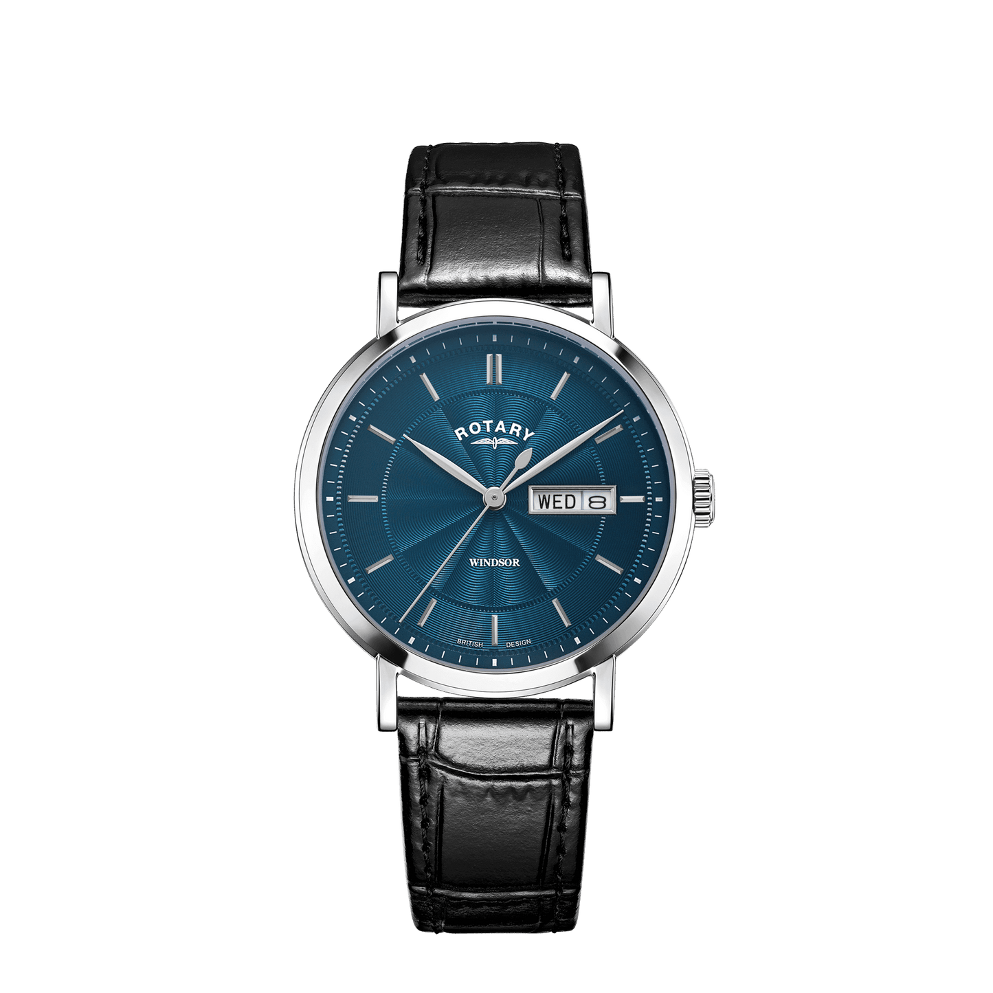 Gents Stainless Steel Battery Watch on Strap Windsor GS05420/05