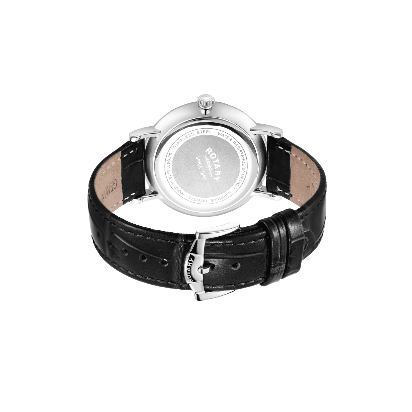 Gents Stainless Steel Battery Watch on Strap Windsor GS05420/05